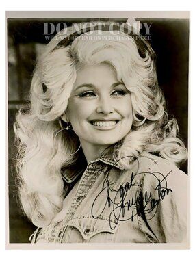 Dolly Parton Photograph 8 X 10 | Gorgeous 1977 Portrait | Photo Poster Art Print